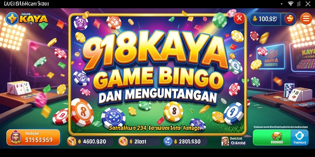 Tampilan gameplay seru dari 918KAYA Bingo.