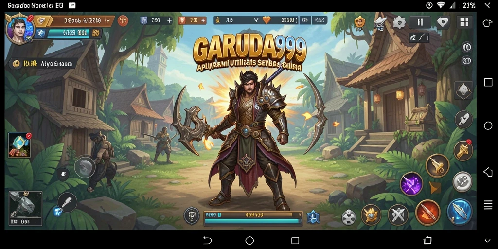 Tampilan utama GARUDA999 dengan fitur manajemen tugas yang intuitif.