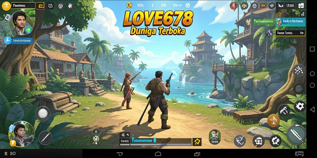Gameplay seru dalam dunia terbuka LOVE678 dengan banyak petualangan.