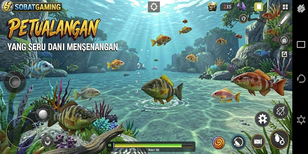 Tangkapan ikan yang menakjubkan dalam gameplay SOBATGAMING.