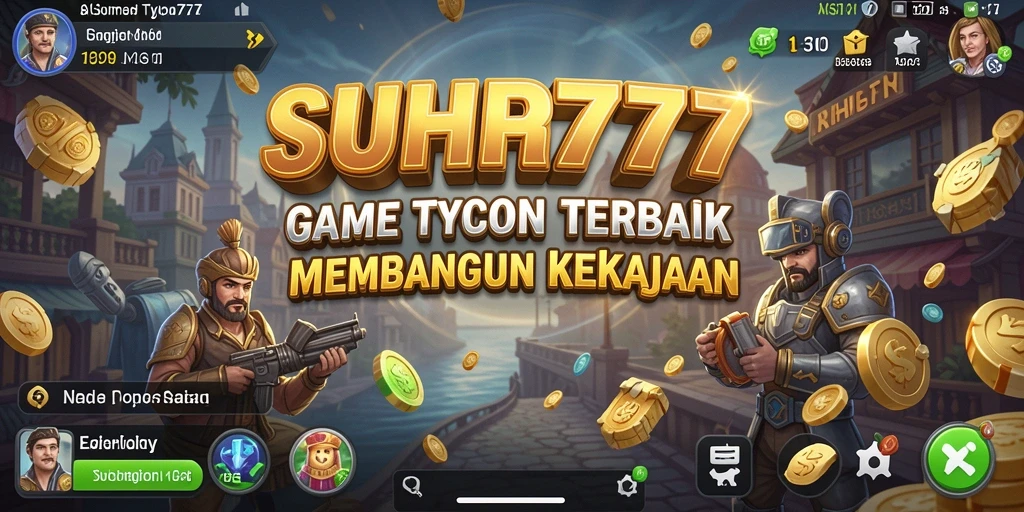 Tampilan gameplay menantang dalam SUHU777 saat membangun kerajaan bisnis.