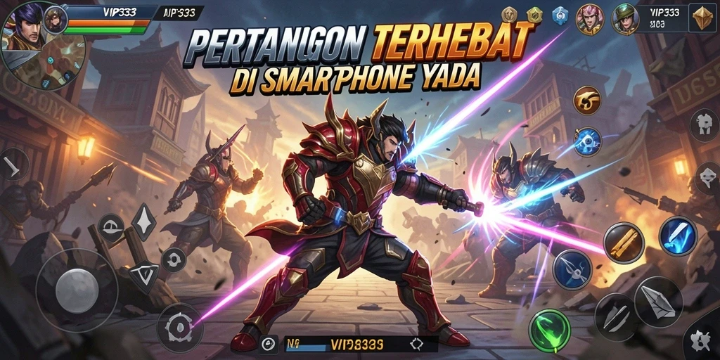 Gameplay seru dan intens dalam VIP333 yang menggambarkan pertarungan epik.