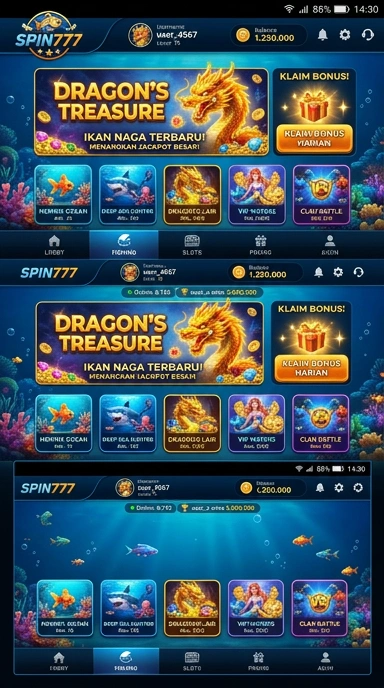 Contoh aplikasi yang tersedia di spin777 dengan fitur menarik.